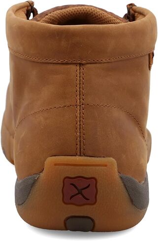 Twisted X Men's Work Chukka Driving Moc, Distressed Saddle, 11 M in Saudi Arabia