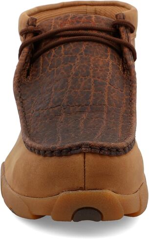 Twisted X Men's Work Chukka Driving Moc, Distressed Saddle, 11 M in Saudi Arabia