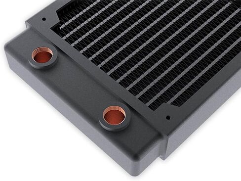 Bykski 120mm x 30mm RC Series PC Water Cooling Radiator, 120mm x 1,Single Fan (CR-RD120RC-TN-V2) - White in Saudi Arabia