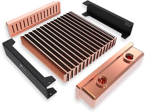 Bykski 120mm x 30mm RC Series PC Water Cooling Radiator, 120mm x 1,Single Fan (CR-RD120RC-TN-V2) - White in Saudi Arabia