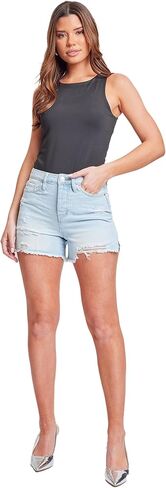 YMI womens Women's Mom Fit Festival Shorts - Aurora Collection Shorts (pack of 1) in Saudi Arabia