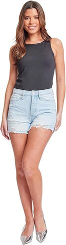 YMI womens Women's Mom Fit Festival Shorts - Aurora Collection Shorts (pack of 1) in Saudi Arabia