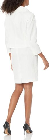 Nipon Boutique womens Floral Jaquard Shawl Collar Jacket With Skirt FLORAL JAQUARD SHAWL COLLAR JACKET WITH SKIRT in Kuwait