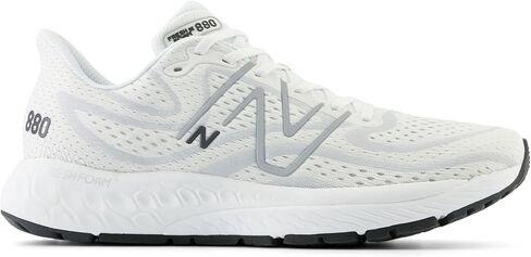 New Balance Men's Fresh Foam X 880v13 Running Shoe White/Granite/Silver 10.5 in Saudi Arabia