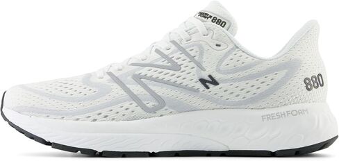 New Balance Men's Fresh Foam X 880v13 Running Shoe White/Granite/Silver 10.5 in Saudi Arabia
