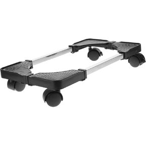 Artibetter Mobile Computer Tower Stand مع عجلات تحت حامل وحدة المعالجة المركزية المكتبية لسهولة الحركة الثقيلة للاستخدام في المكتب المنزلي