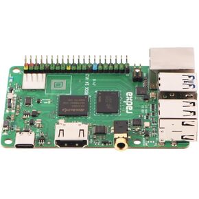 Rock 2A Single Board Computer, RK3528A Quad-Core CPU, GPU, 4K HDMI and Gigabit Ethernet (Radxa Rock 2A 2GB)