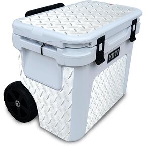 لامع لامع البرودة بارد متوافق مع yeti roadie 32 برودة بعجلات - لوحة الماس - قسط 3M فينيل غلاف ملصق غلاف شارات - من السهل تطبيق | مصنوع في الولايات المتحدة الأمريكية من قبل Mayyskins