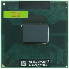 T9900 SLGEE Laptop CPU Used 2-Core 2-Thread Mobile Processor 3.0 GHz 6M 35W Socket P