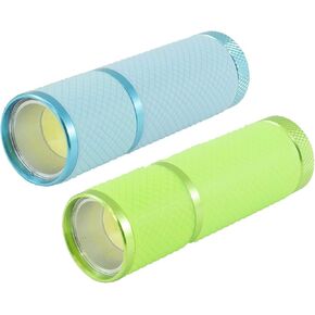 LitezAll Glow in The Dark Flashlight - Cute, Fun, Mini LED Pocket Flashlight, Rubber Coated, Battery Operated, Batteries Included