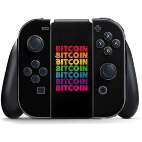 ألعاب Skinit Scenit Maming متوفرة مع Nintendo Switch Joy Con Controller - تصميم قوس قوس قزح في الأصل