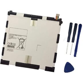 3.8V 6000mAh Tablet Replacement Battery Compatible with Samsung Galaxy Tab A 9.7 SM-P550 SM-T550 SM-T550NZAAXAR EB-BT550ABE EB-BT550ABA EB-BT550 with Repair Tools