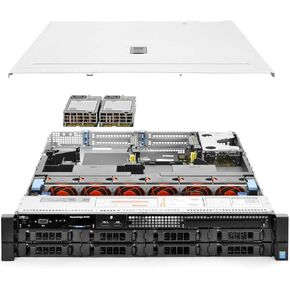 Dell PowerEdge R730 Server 2X E5-2620v3 2.40Ghz 12-Core 128GB RAM 8X Caddies (Renewed)