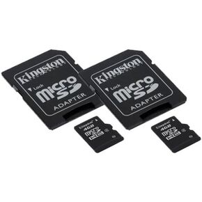 Samsung TL210 Digital Camera Memory Card 2 x 4GB microSDHC Memory Card with SD Adapter (2 Pack)
