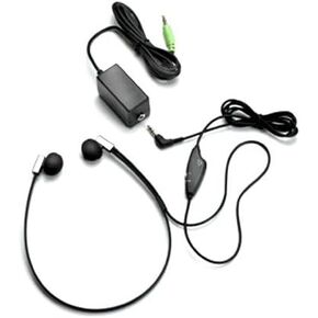 NewExtended-LifePremium "EBS" Headset - Deluxe Features 3.5mm Stereo/Mono selector with volume controll with 5 foot extender