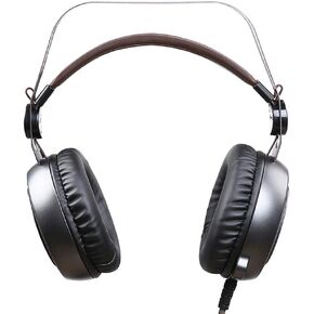 Earphones Dynamic Breathing Light Effect Hidden Microphone Video Game Headset Stereo Surround Noise Reduction Headset Iron Grey Earbud Headphones