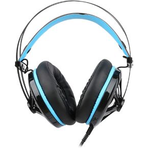 Earphones RGB Seven Color Breathing Light Gaming Headset USB7.1 Channel Soundproof Earmuffs with Noise Reduction Microphone Earbud Headphones
