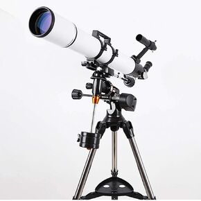 Retractable Hood, 360 Degree Rotation, Refracting Adjustable Portable Travel s for Astronomy,Manual Good