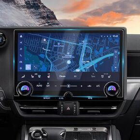 2025 Lexus RX Anti Glare Screen Protector Matte for 2023 2024 2025 Lexus RX (RX350, RX350h, RX500h) &2024 2025 TX (TX350, TX500h) 14'' Infotainment Screen Cover Glare-Free Anti-Fingerprint Accessory