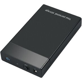 Enclosure, 2.5 3.5 Inch External Case HDD Enclosure to USB 3.0 Disk Reader Support UASP Transfer