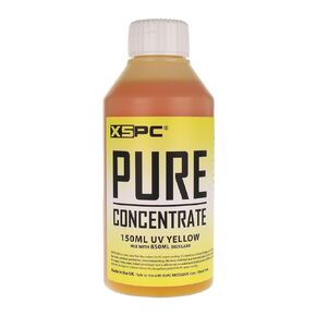 XSPC Pure Distilled Concentrate Coolant, 150ml, UV Yellow