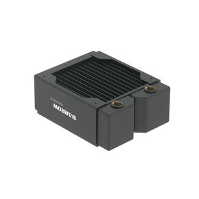 Barrow Red Copper Radiator 60mm Thick Heat Sink 120mm 240mm 360mm 480mm Dabel-60D High Performance, Black (480mm)