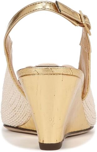 Franco Sarto Women's Tessa Pointed Toe Slingback Wedge Pump in Saudi Arabia