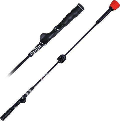 PGM Golf Swing Trainer Aid -2.0 Golf Swing Training Aid Golf Practice Warm-Up Stick for Strength Flexibility and Tempo Training -Suit for Practice Chipping Hitting Golf Accessories in Saudi Arabia