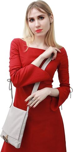 PROCOS Viking Canvas Shoulder Bag, Renaissance Medieval Small Pilgrim Pouch Bag in Kuwait