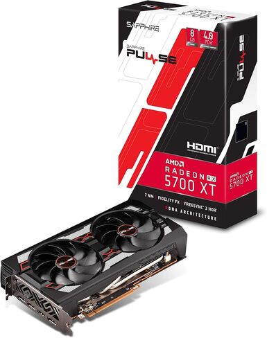 تقنية Sapphire 11293-01-20G Radeon Pulse RX 5700 XT 8GB GDDR6 HDMI/ TRIPLE DP OC W/ Backplate (UEFI) PCIE 4.0 CARTER (READED) in Saudi Arabia