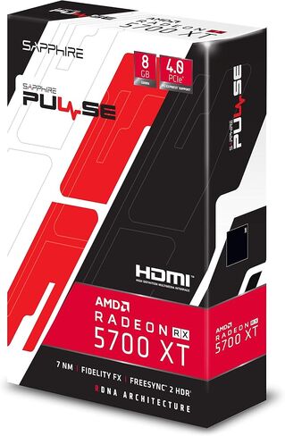 تقنية Sapphire 11293-01-20G Radeon Pulse RX 5700 XT 8GB GDDR6 HDMI/ TRIPLE DP OC W/ Backplate (UEFI) PCIE 4.0 CARTER (READED) in Saudi Arabia