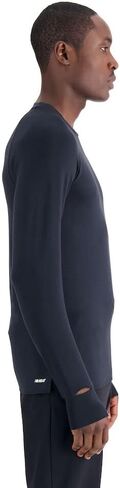 New Balance Men's Q Speed 1NTRO Long Sleeve 23, Black, X-Large in Saudi Arabia
