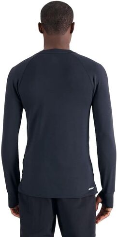 New Balance Men's Q Speed 1NTRO Long Sleeve 23, Black, X-Large in Saudi Arabia