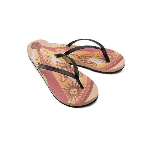 Volcom Women's Color Me Spring Flip Flop Sandal in Saudi Arabia