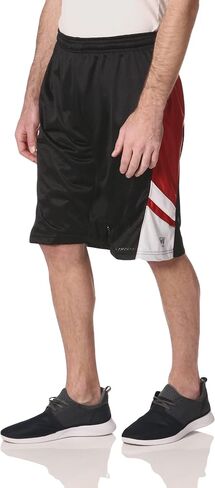 Southpole mens Basic Basketball Mesh Shorts, Black, 3X-Large US in Kuwait