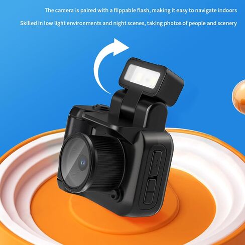 Greensen Compact Action Camera 1080p HD Vlog Camper Travel Camcorder مع شاشة ملونة للأطفال in Kuwait
