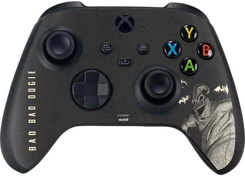 Skinit Skinit Gaming Gaming Skin متوافق مع جهاز التحكم Xbox Series X - ديزني المرخص رسميًا في Nightmare قبل تصميم عيد الميلاد السيئ Oogie in Saudi Arabia