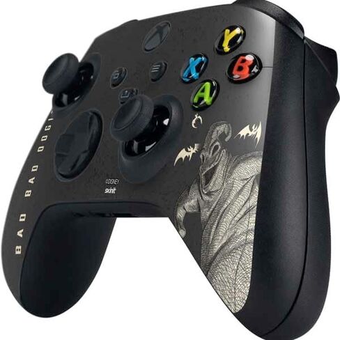Skinit Skinit Gaming Gaming Skin متوافق مع جهاز التحكم Xbox Series X - ديزني المرخص رسميًا في Nightmare قبل تصميم عيد الميلاد السيئ Oogie in Saudi Arabia