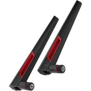 High Performance 2Pcs to SMA Cable with AC88 Antenna - Enhance Connectivity for NGFF Wireless Cards, OmniDirectional Radiation Ideal for 802.11 Networks, 30cm Cable Length