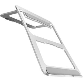 Foldable Aluminum Alloy Laptop Stand Slip Support with Hollow Design for Enhanced Airflow Ergonomic Angle for Comfort Portable and Compact for Go Use