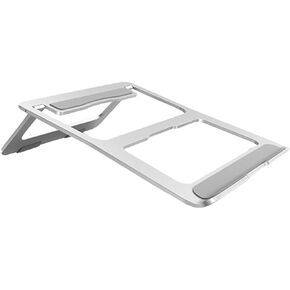 Foldable Aluminum Alloy Laptop Stand Slip Scratch Resistant Holder for Durable Use Compact Portable Design for Go for Desk Organization Cooling