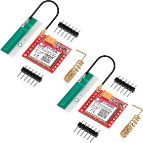 1pcs SIM800L GPRS GSM Module Quad Band Network Onboard 850/900/1800/1900MHz SIM Card Slot with Antenna