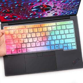 غطاء لوحة المفاتيح I-Tensodo لـ Lenovo ThinkPad X1 Yoga Gen 9 14 '' ، ThinkPad T14S Gen 6 ، ThinkPad T14 Gen 6/Gen 5 ، ThinkPad P14S Gen 5 ، ThinkPad L14 Gen 5 ،