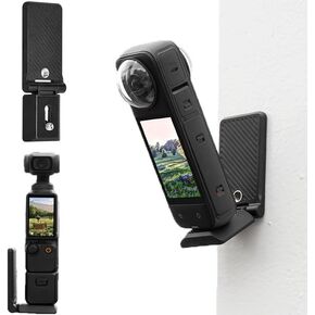Magnetic Mount Stand Compatible with Insta360 X5 X4, Magnetic Camera Mount with 1/4 Screw for Insta 360 X5/X4/X3/GO 3S/DJI Osmo Pocket 3/Action 5/4 Pro Hero13 & More Action Camera