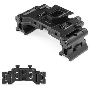 MUM/GT-14 Binocular Bridge System NVG Mount Base，Night Vision Goggles Night Vision Adapter，Versatile Modular Helmet Mount，for PVS-14 Night Vision Monocular Or Dual Binoculars