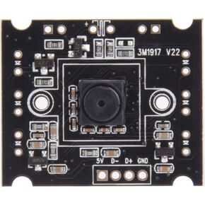USB Camera Module Board, 79 Degree Wide Angle Lens Webcam Board OV3660 Chip Sensor with Ultra Thin Lens 2048 x 1536 USB Camera Module for Windows
