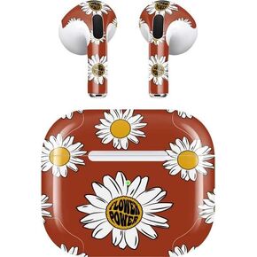 Skinit Decal Audio Skin Compatible with Apple AirPods (3rd Gen, 2021) - Skinit Originally Designed Flower Power Design