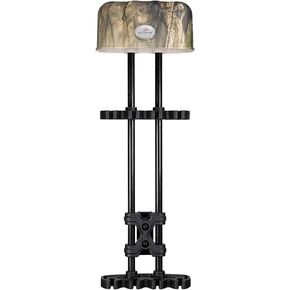 OCTANE Furnace Durable Multi-Position Lightweight Hunting Shooting Archery 4-Arrow Bow Quiver with Removable Dual Gripper