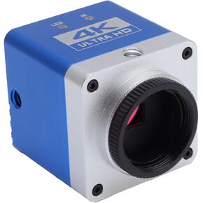 4K HD Webcam, 8.3MP Digital Industrial Camera, 1/1.8 inch CMOS Sensor Professional Digital Webcam for Photo, Video, Lab, Industry Use