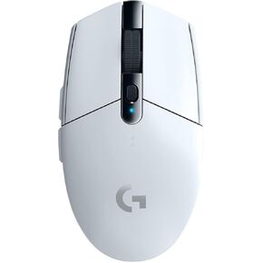 Logitech G305 Lightspeed Wireless Gaming Mouse, Hero 12K Sensor, 12,000 DPI, Lightweight, 6 Programmable Buttons, 250h Battery Life, On-Board Memory, PC/Mac - White